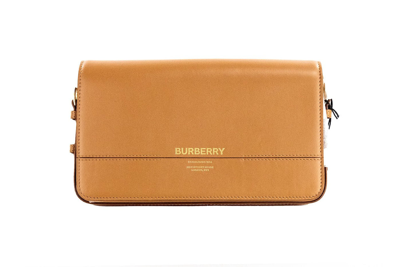 Luxour, Burberry - Canvas Beige Shoulder Bag, 