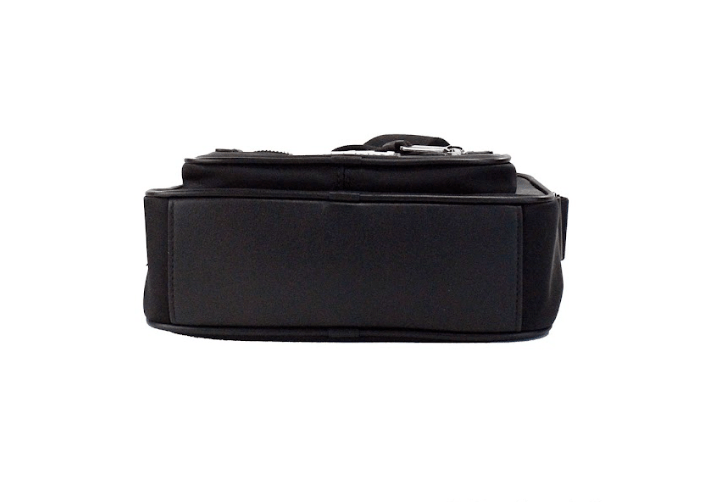 Luxour, Burberry Paddy Small Black Nylon Logo Camera Belt Fanny Pack Bag, 