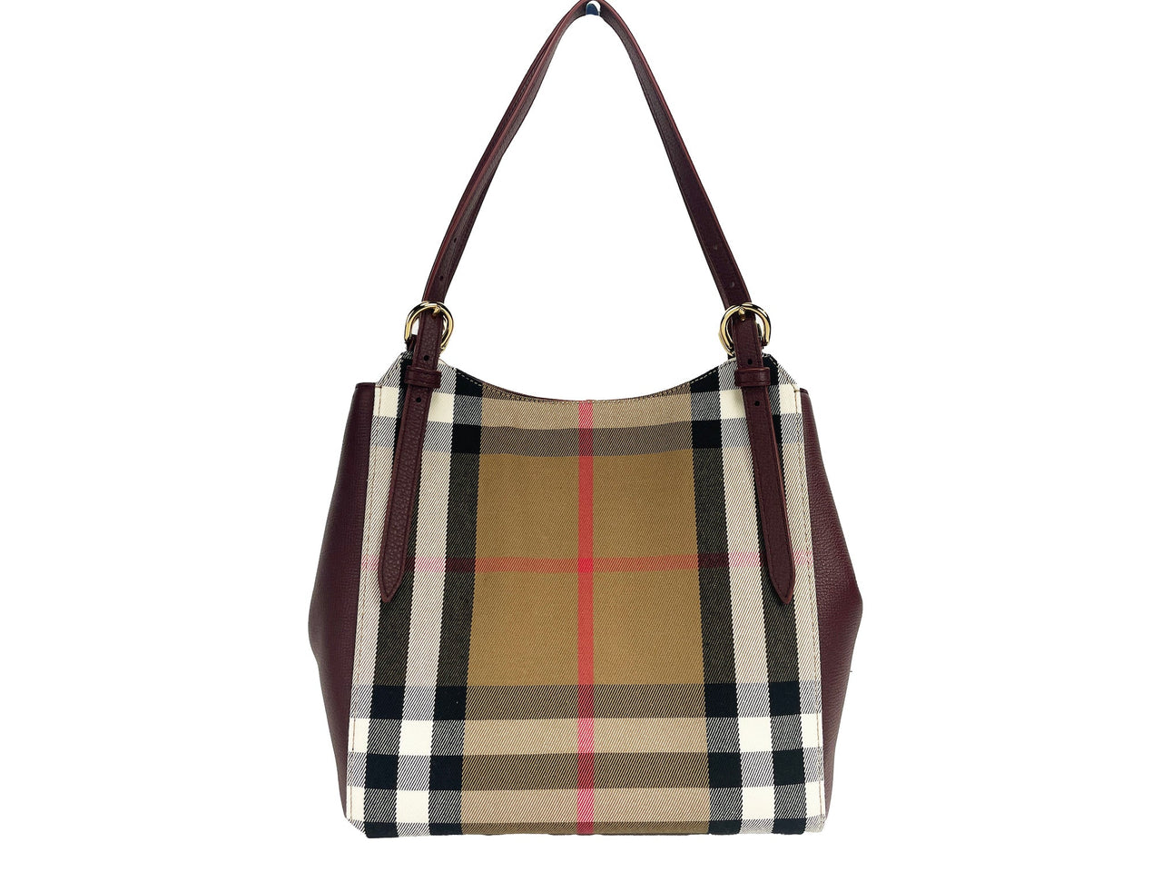 Luxour, Burberry - Canvas Beige Tote Bag, 