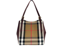 Thumbnail for Luxour, Burberry - Canvas Beige Tote Bag, 