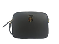 Thumbnail for Luxour, Burberry Small Leather Camera Crossbody TB Logo Bag, 