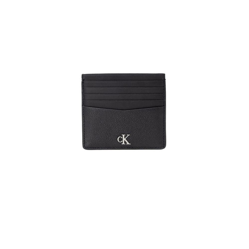 Luxour, Calvin Klein Black Leather Wallet, 