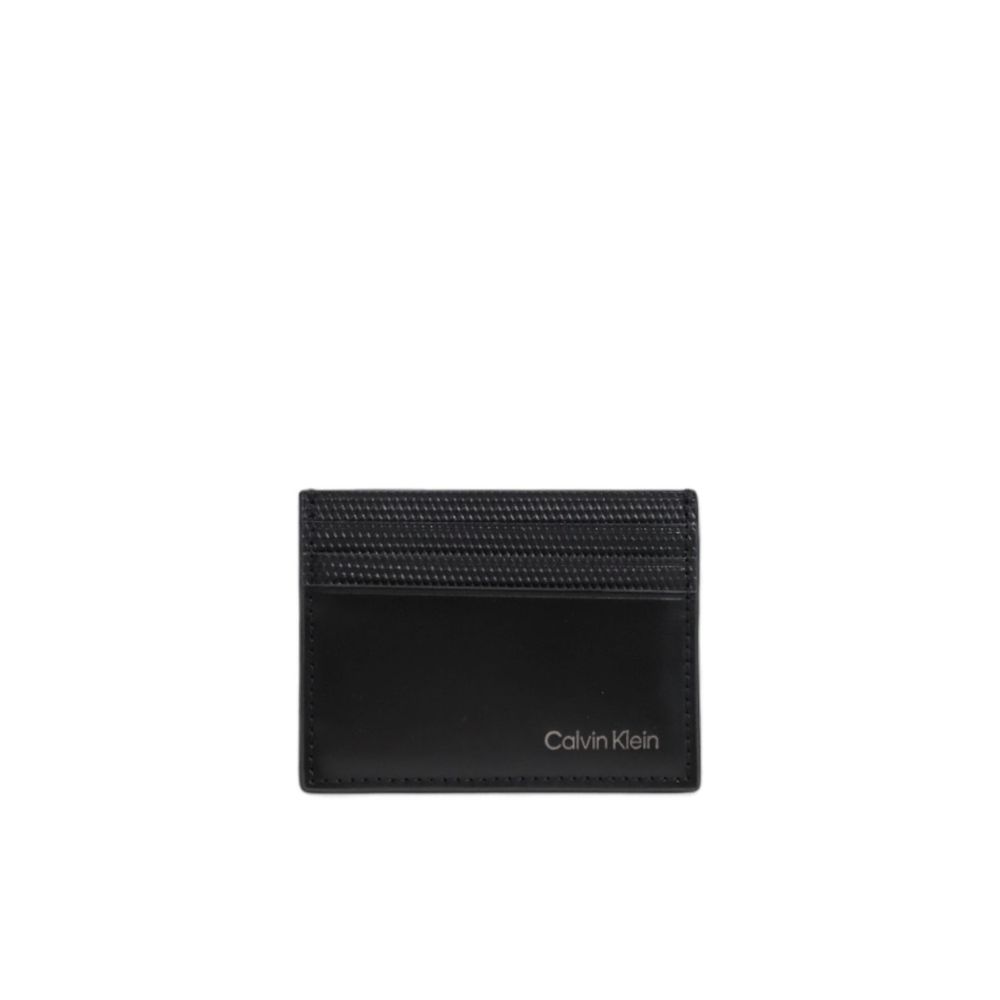 Luxour, Calvin Klein Black Leather Wallet, 