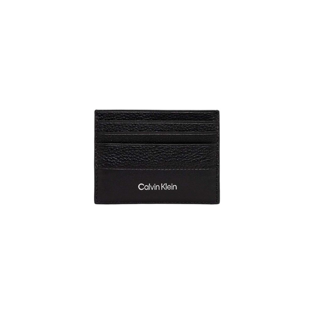 Luxour, Calvin Klein Black Leather Wallet, 