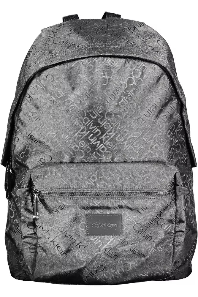 Calvin Klein Black Polyester Men Backpack - Luxour