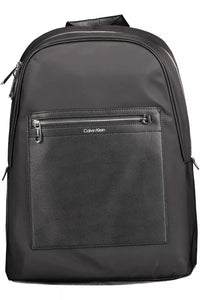 Thumbnail for Calvin Klein Black Polyester Men Backpack - Luxour