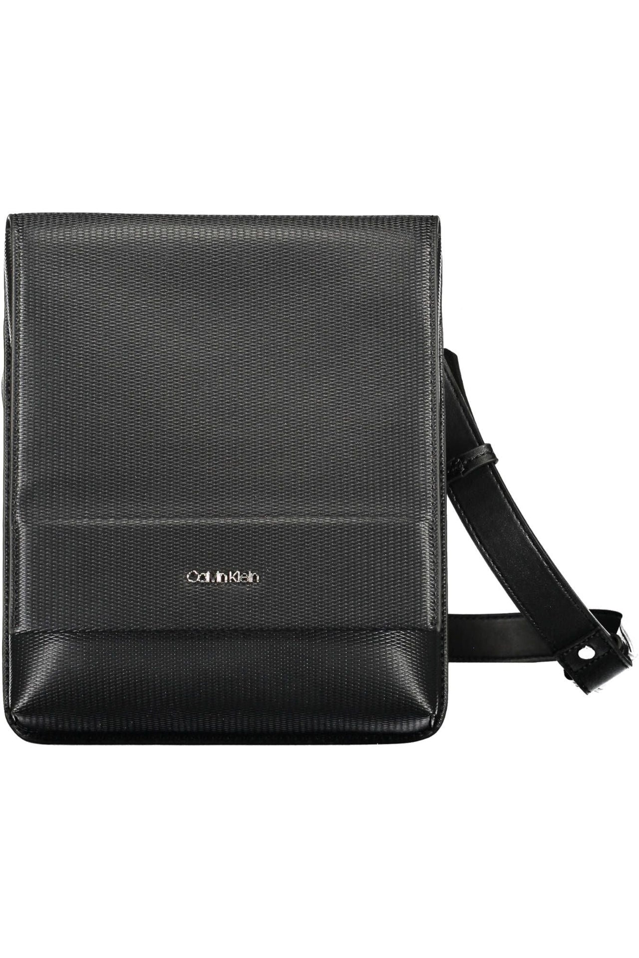 Calvin Klein Black Polyester Men Shoulder Bag - Luxour