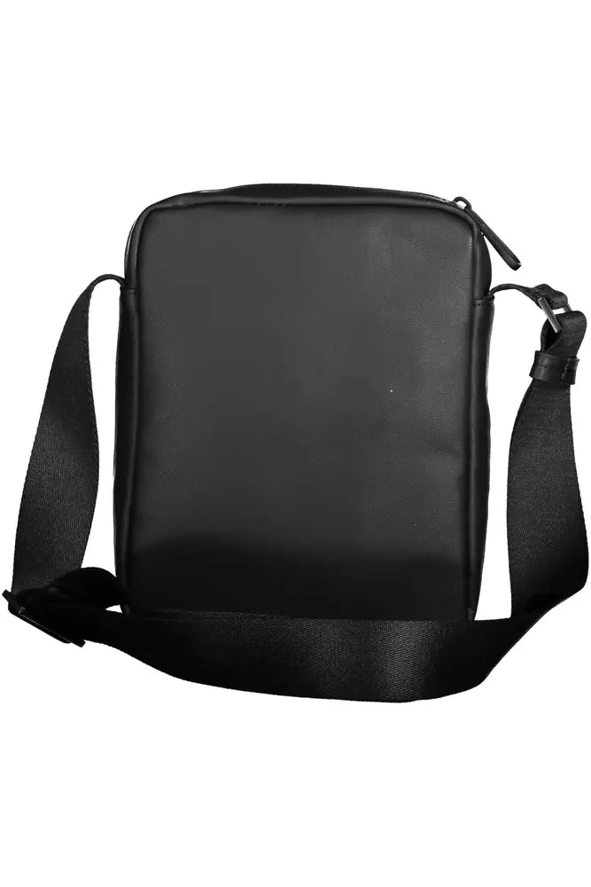 Calvin Klein Black Polyester Men Shoulder Bag - Luxour