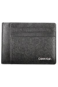 Thumbnail for Calvin Klein Black Polyester Men Wallet - Luxour