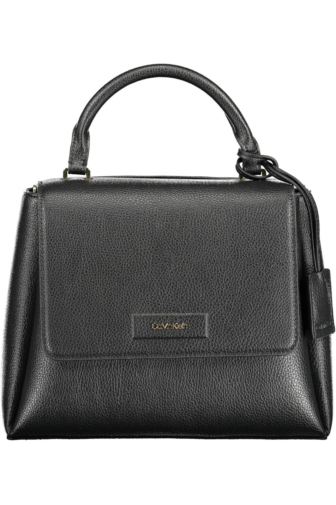 Calvin Klein Black Polyester Women Handbag - Luxour