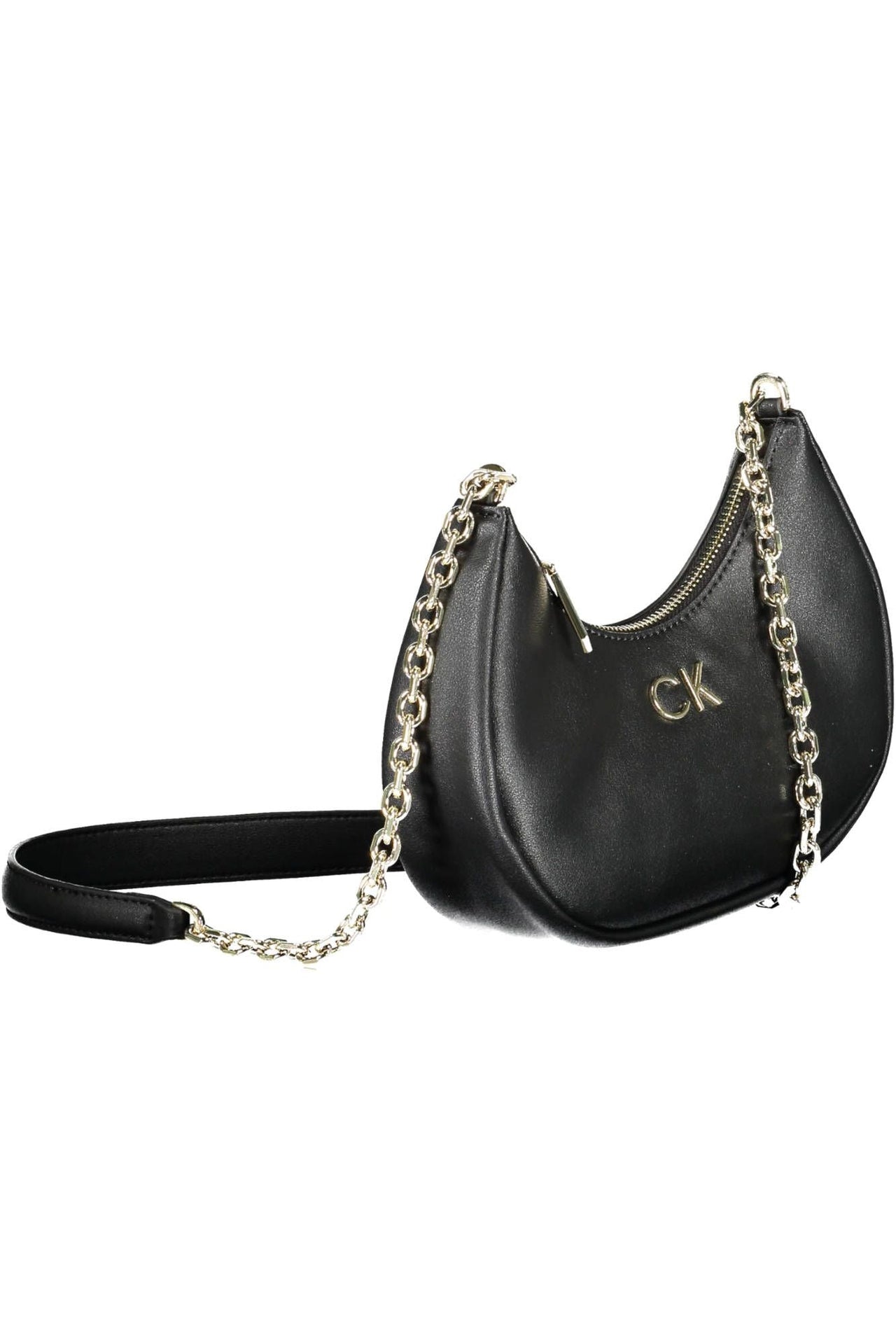 Calvin Klein Black Polyester Women Handbag - Luxour