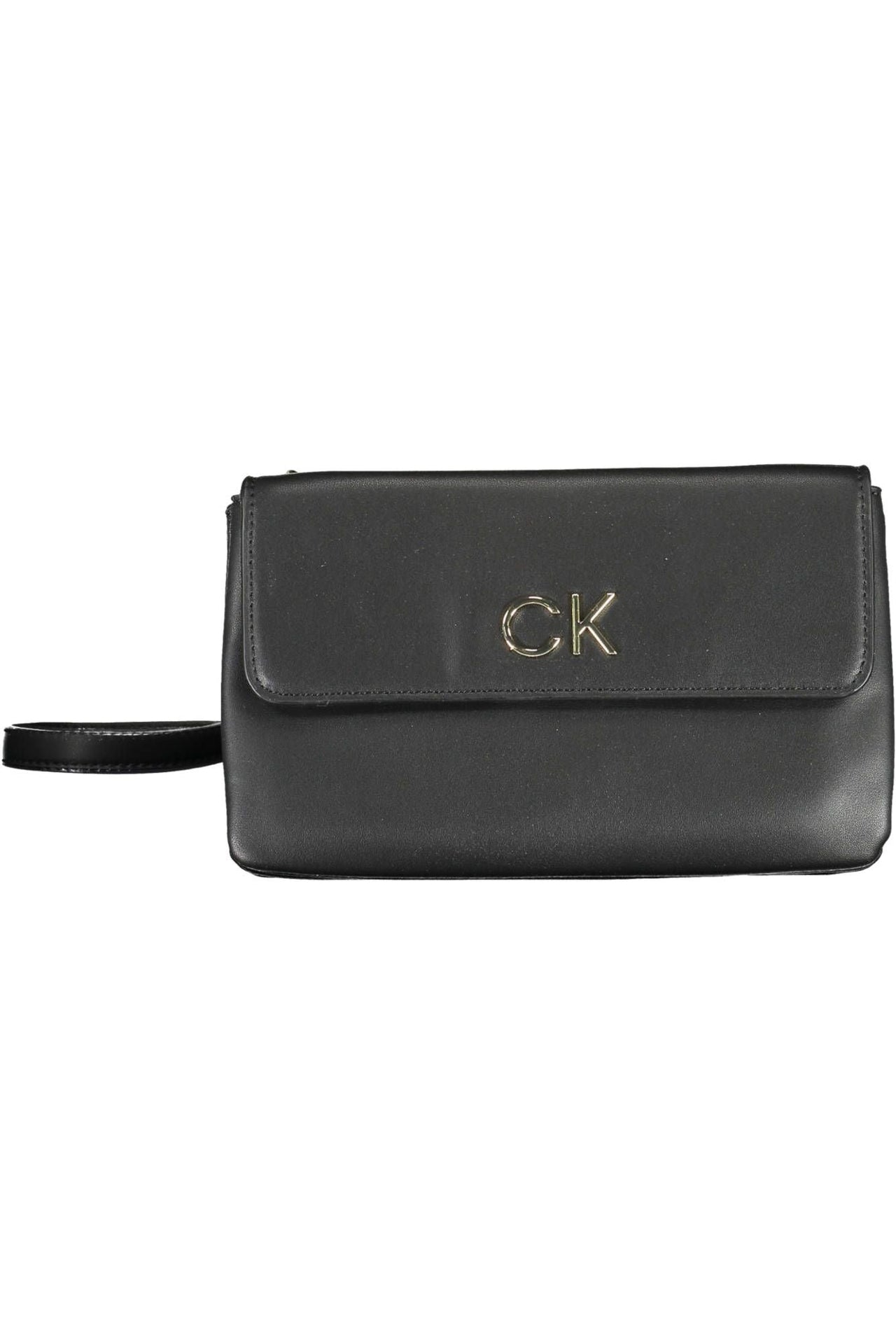 Calvin Klein Black Polyester Women Handbag - Luxour