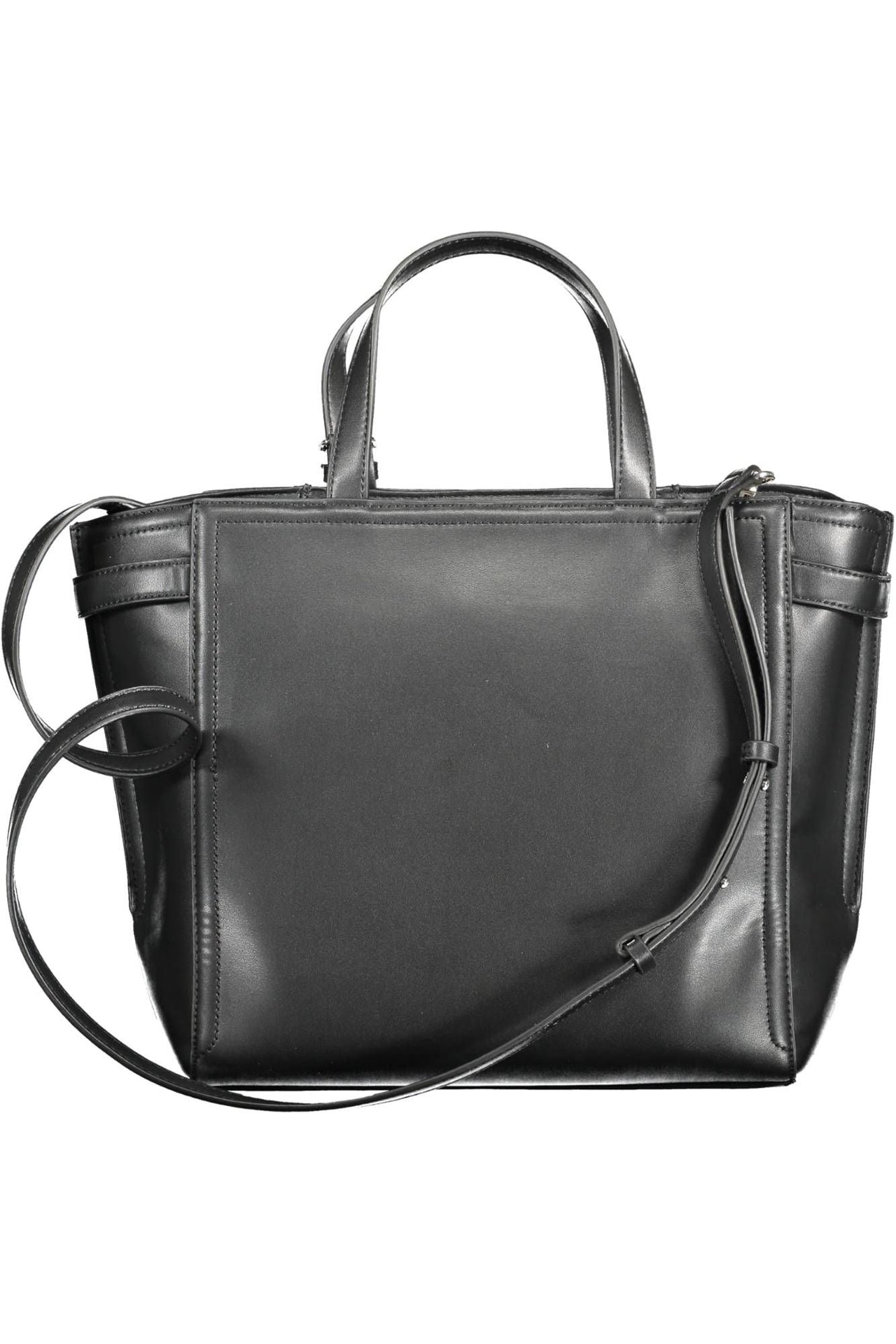 Calvin Klein Black Polyester Women Handbag - Luxour