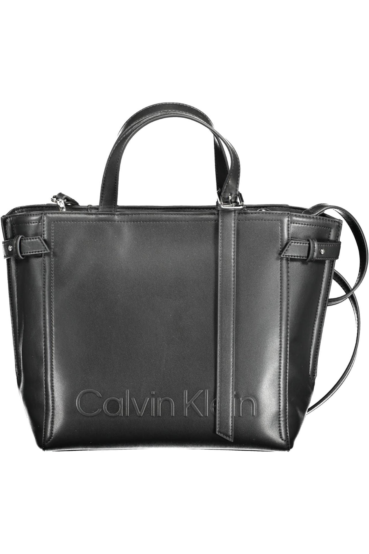 Luxour, Calvin Klein - Canvas Beige Shoulder Bag, 