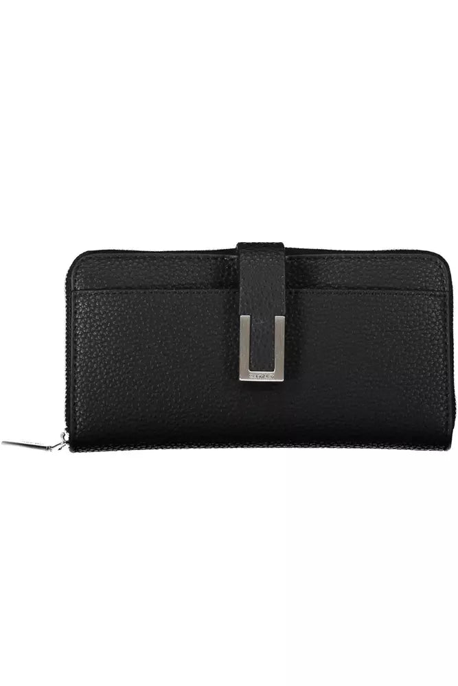 Calvin Klein Black Polyester Women Wallet - Luxour