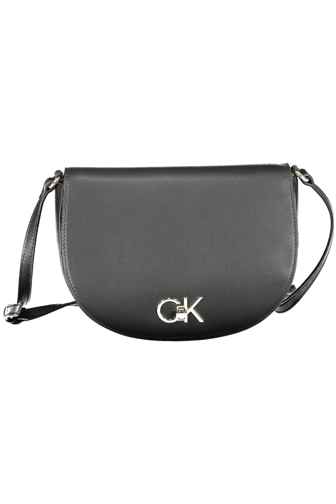 Calvin Klein Black Polyester Womens Handbag - Luxour