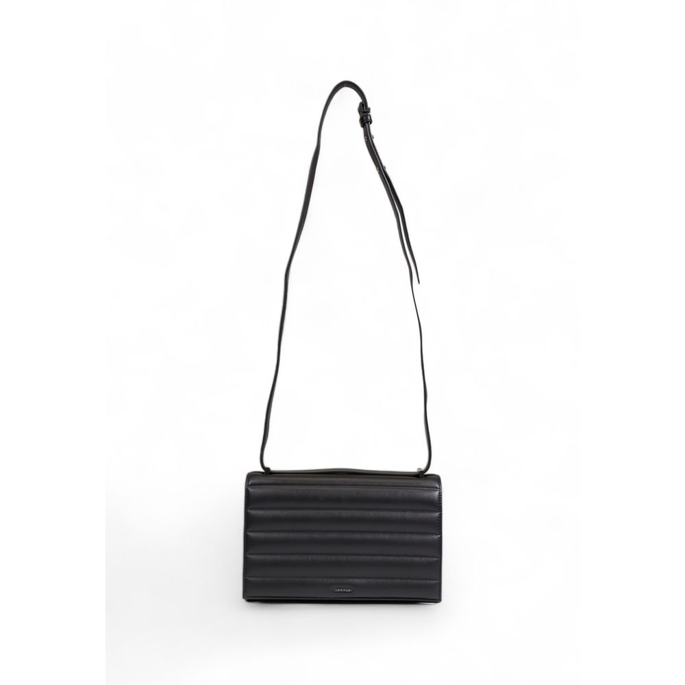 Calvin Klein Black Polyethylene Handbag - Luxour