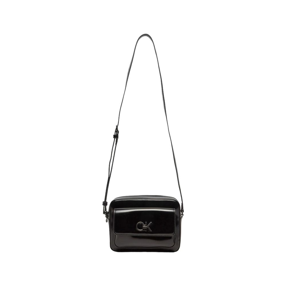 Calvin Klein Black Polyethylene Handbag - Luxour