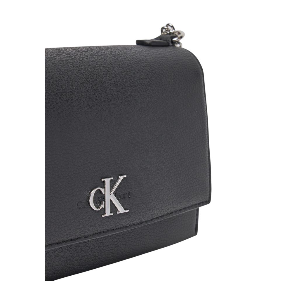 Calvin Klein Black Polyethylene Handbag - Luxour