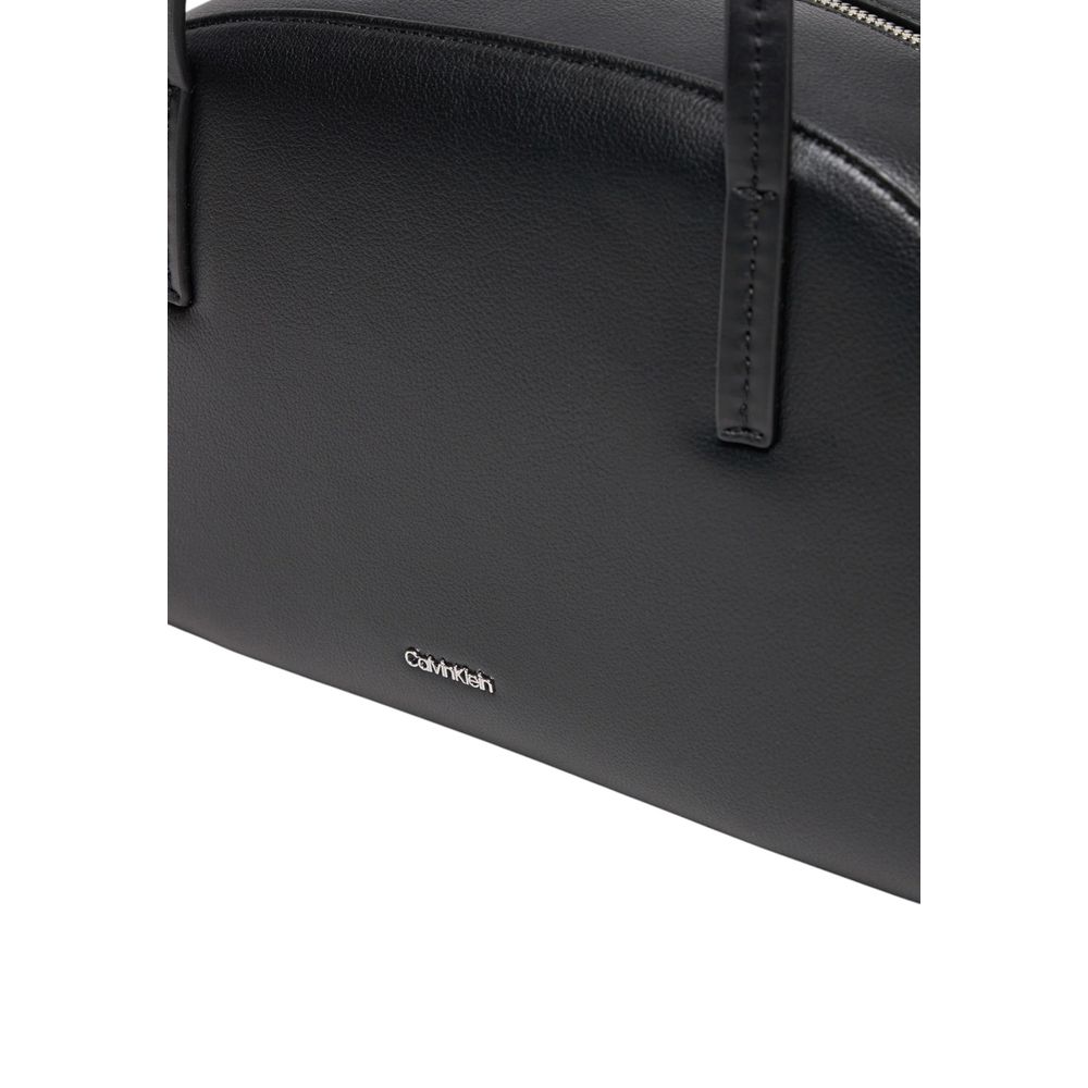 Calvin Klein Black Polyethylene Handbag - Luxour