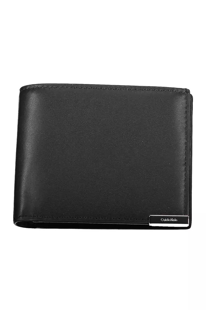 Calvin Klein Black Polyethylene Men Wallet - Luxour