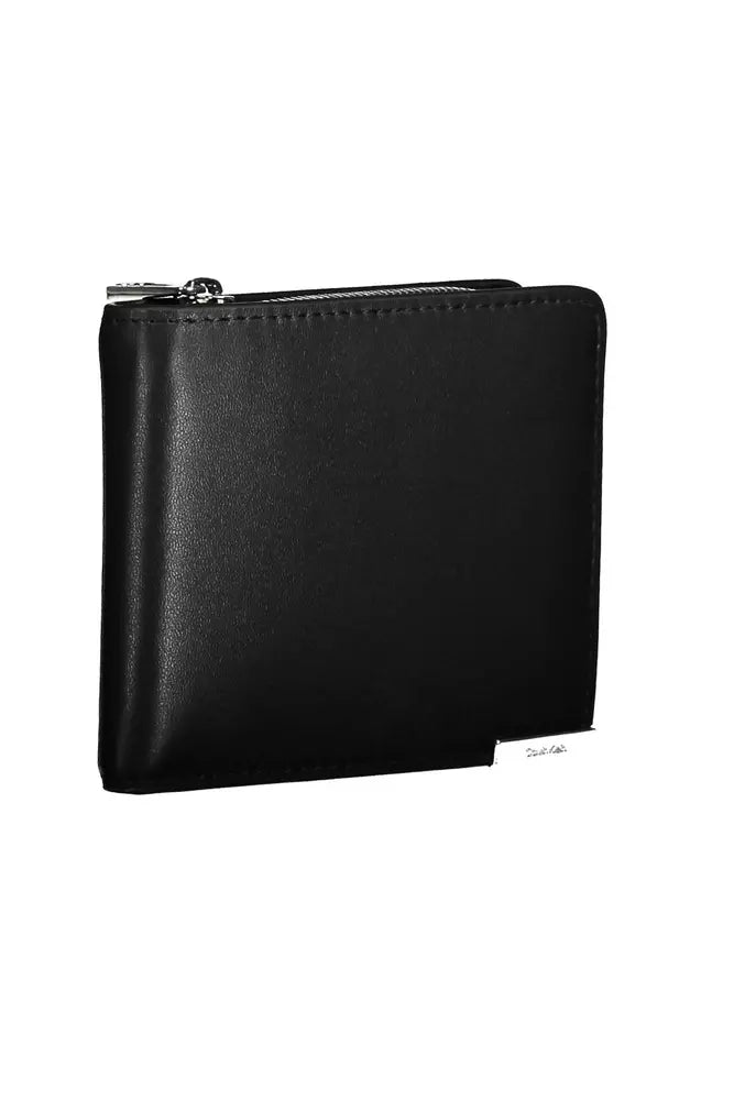 Calvin Klein Black Polyethylene Men Wallet - Luxour