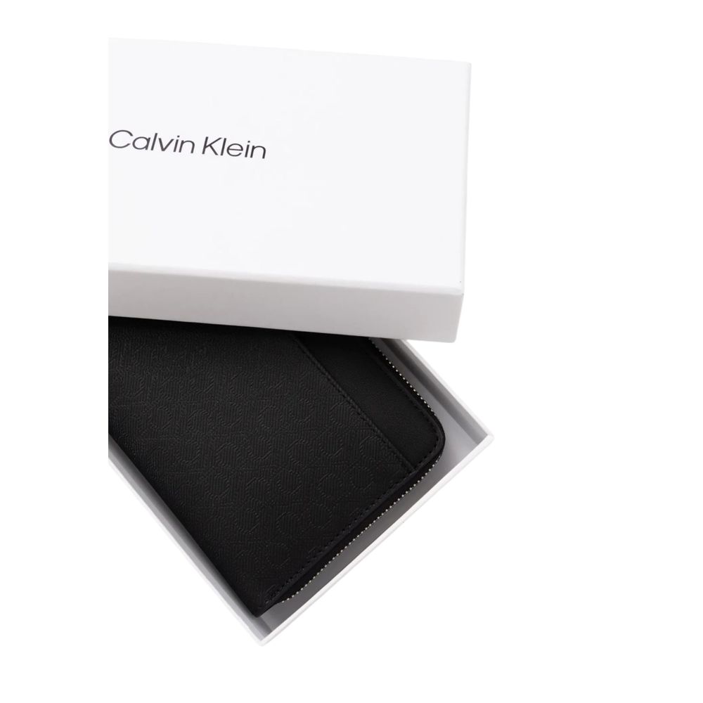 Calvin Klein Black Polyethylene Wallet - Luxour