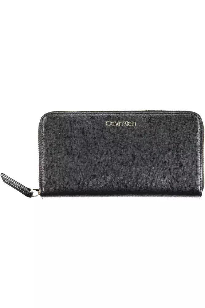 Calvin Klein Black Polyethylene Women Wallet - Luxour