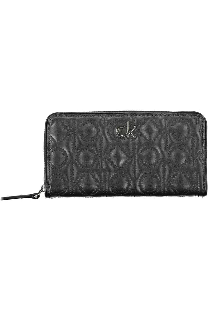 Calvin Klein Black Polyethylene Women Wallet - Luxour