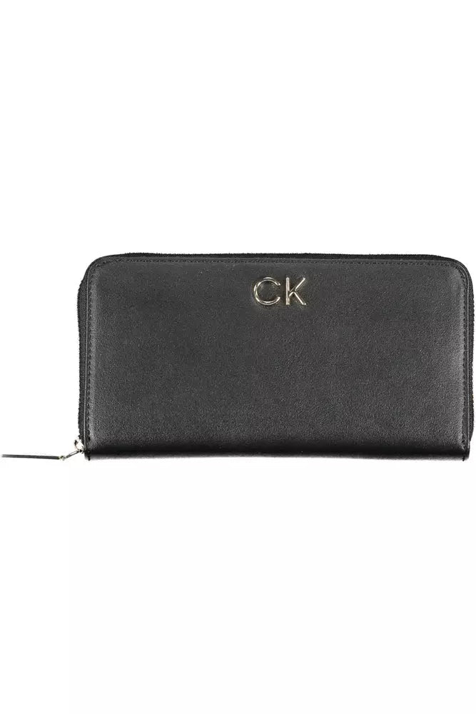 Calvin Klein Black Polyethylene Women Wallet - Luxour