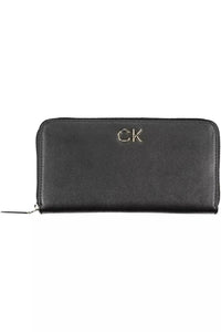 Thumbnail for Calvin Klein Black Polyethylene Women Wallet - Luxour