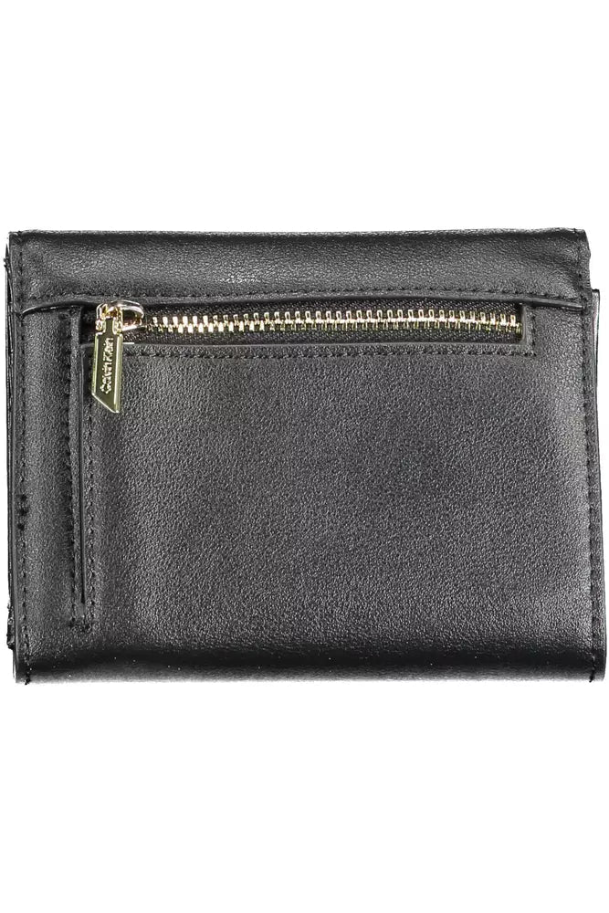 Calvin Klein Black Polyethylene Women Wallet - Luxour