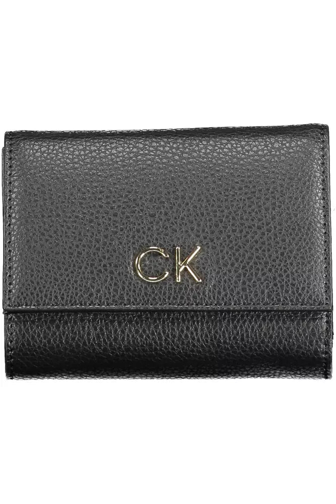 Calvin Klein Black Polyethylene Women Wallet - Luxour