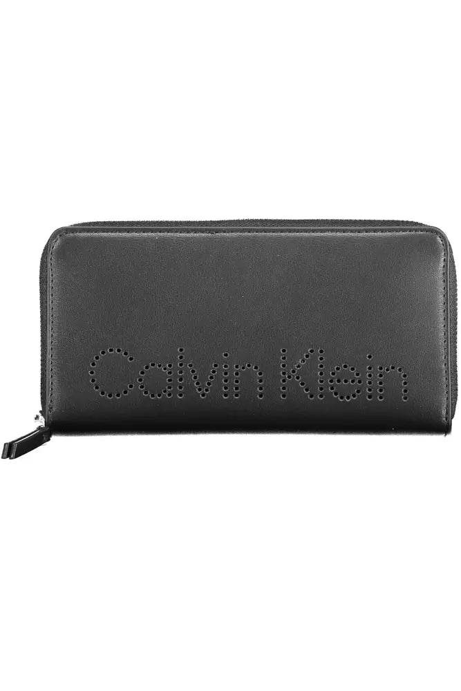 Calvin Klein Black Polyethylene Women Wallet - Luxour