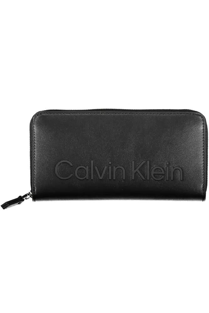 Calvin Klein Black Polyethylene Women Wallet - Luxour