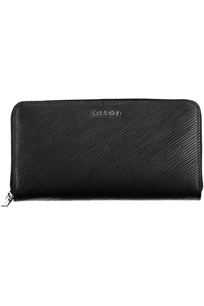 Calvin Klein Black Polyethylene Women Wallet - Luxour