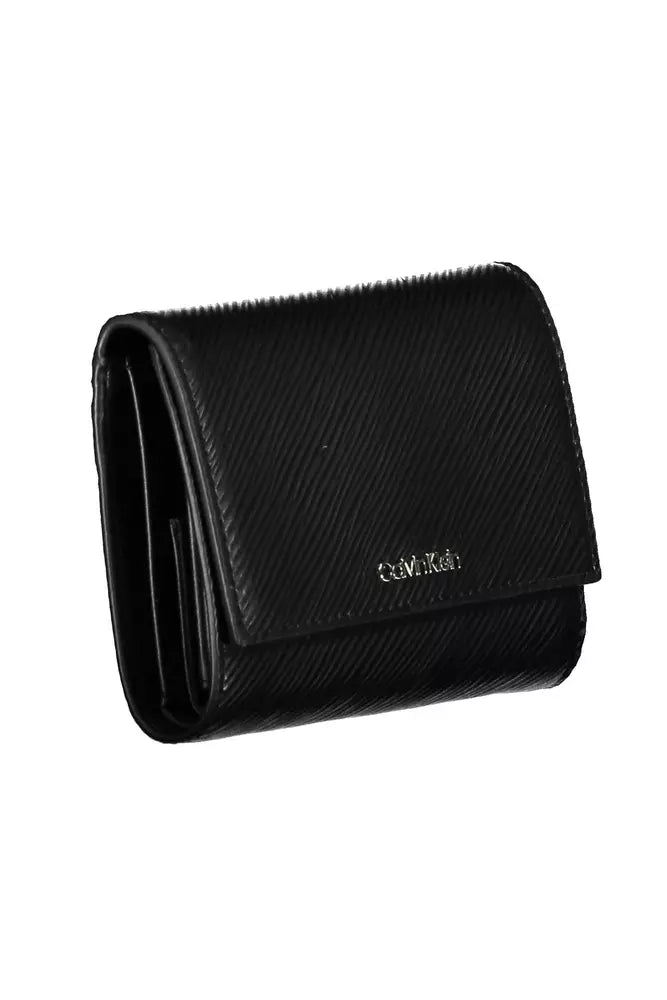 Calvin Klein Black Polyethylene Women Wallet - Luxour