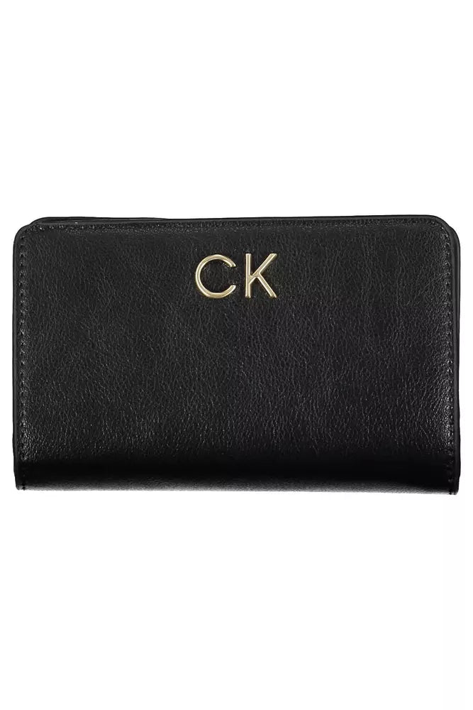 Calvin Klein Black Polyethylene Women Wallet - Luxour