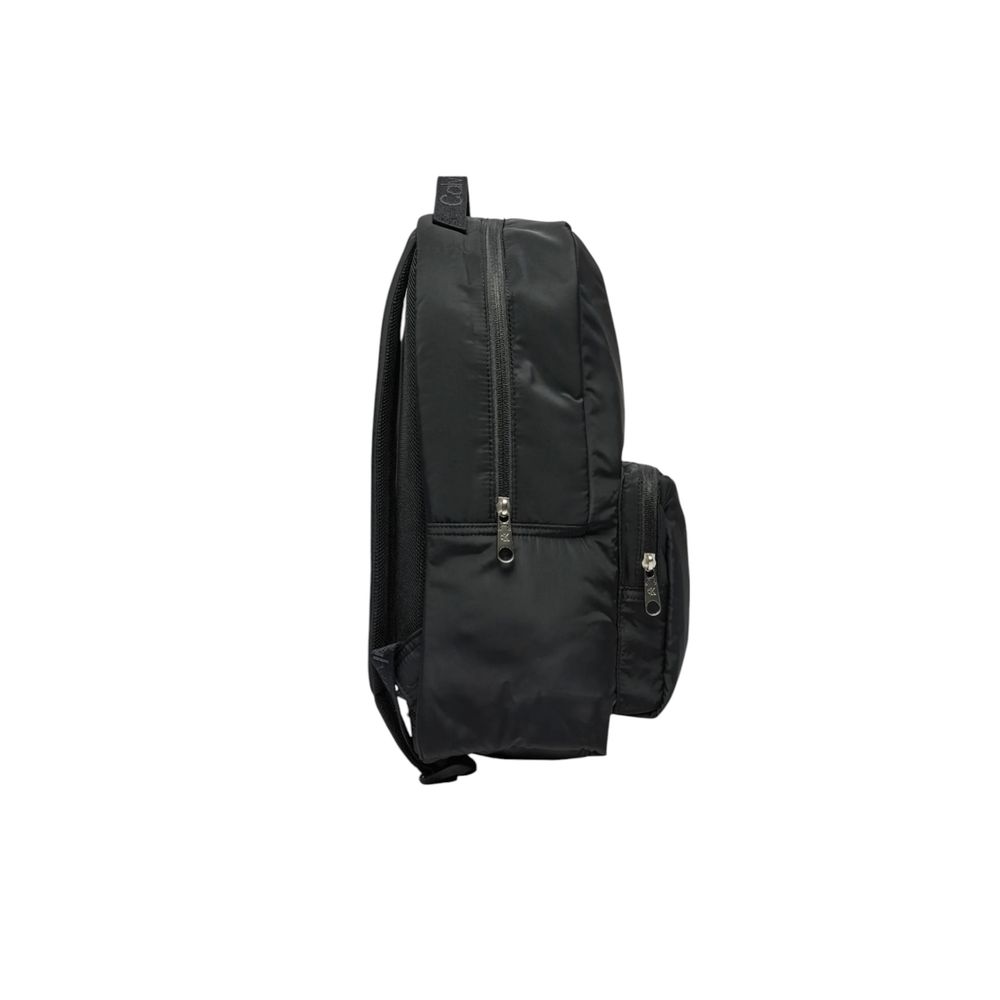 Calvin Klein Black Recycled Polyester Backpack - Luxour