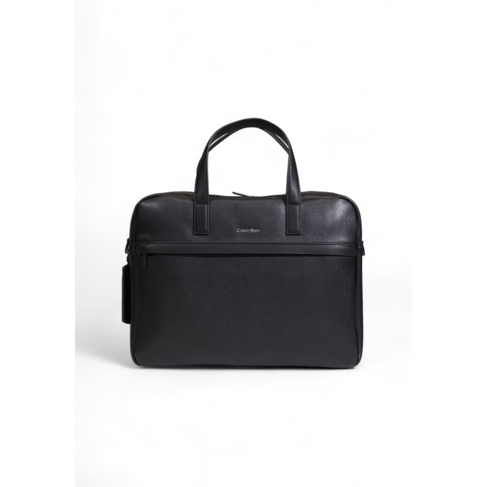 Calvin Klein Black Recycled Polyester Bag - Luxour