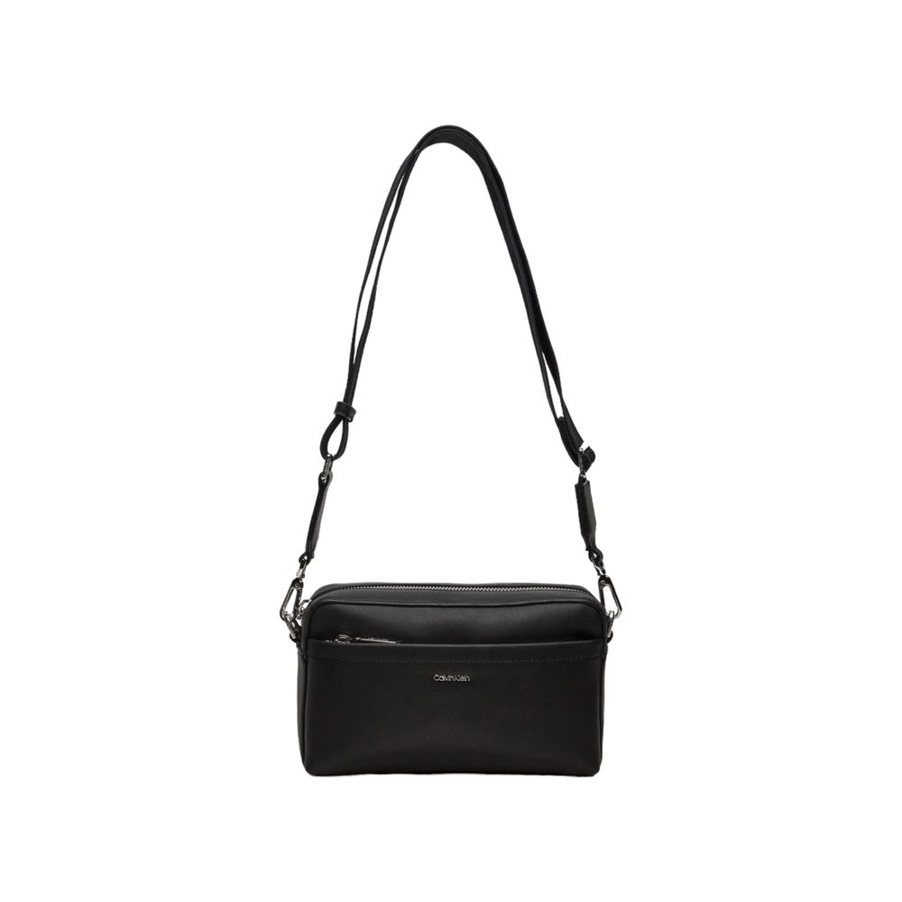 Calvin Klein Black Recycled Polyester Handbag - Luxour