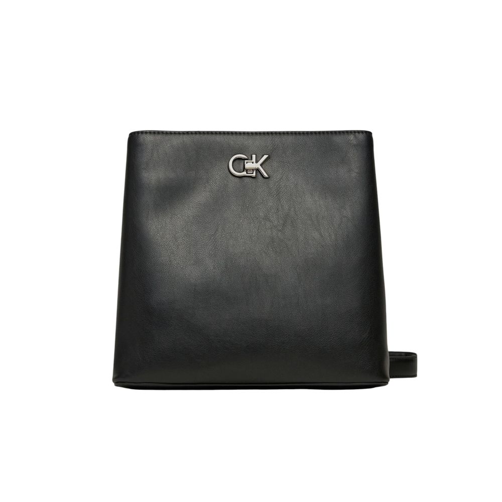 Calvin Klein Black Recycled Polyester Handbag - Luxour