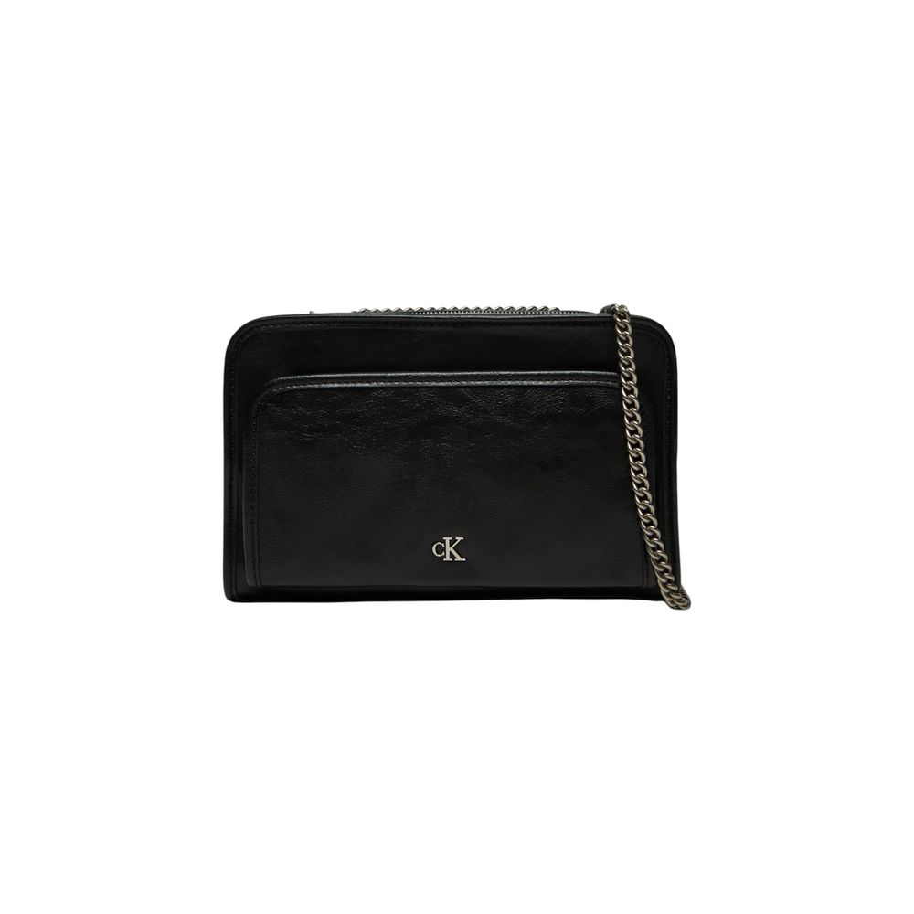 Calvin Klein Black Recycled Polyester Handbag - Luxour