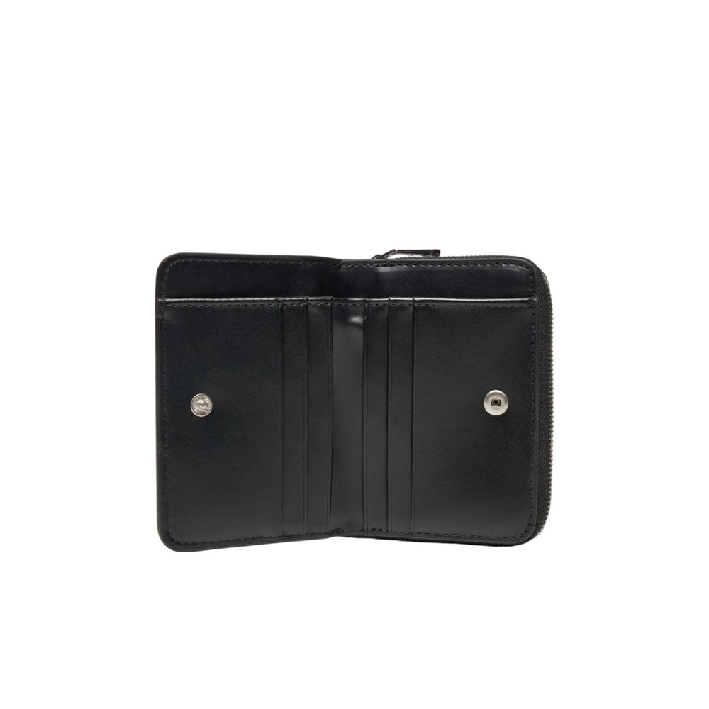 Calvin Klein Black Recycled Polyester Wallet - Luxour