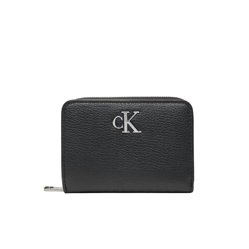 Calvin Klein Black Recycled Polyester Wallet - Luxour