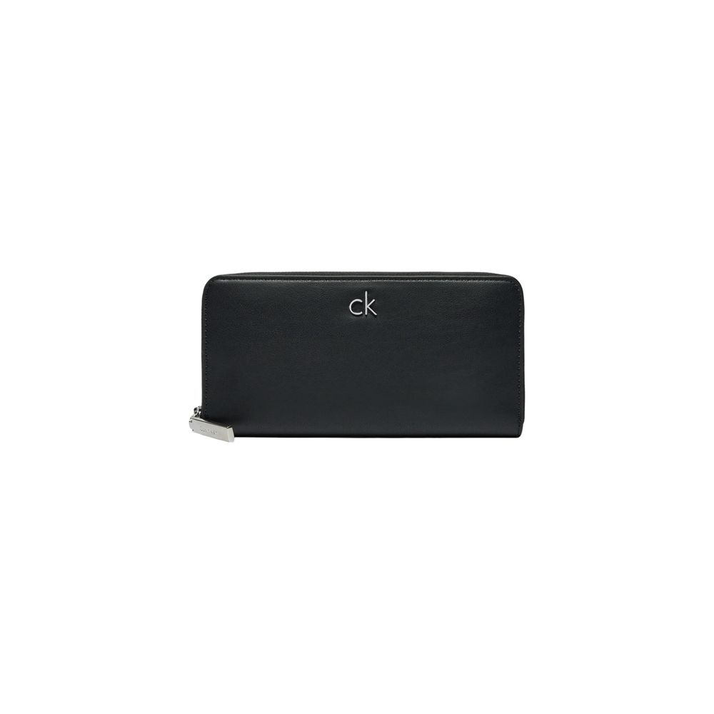 Calvin Klein Black Recycled Polyester Wallet - Luxour