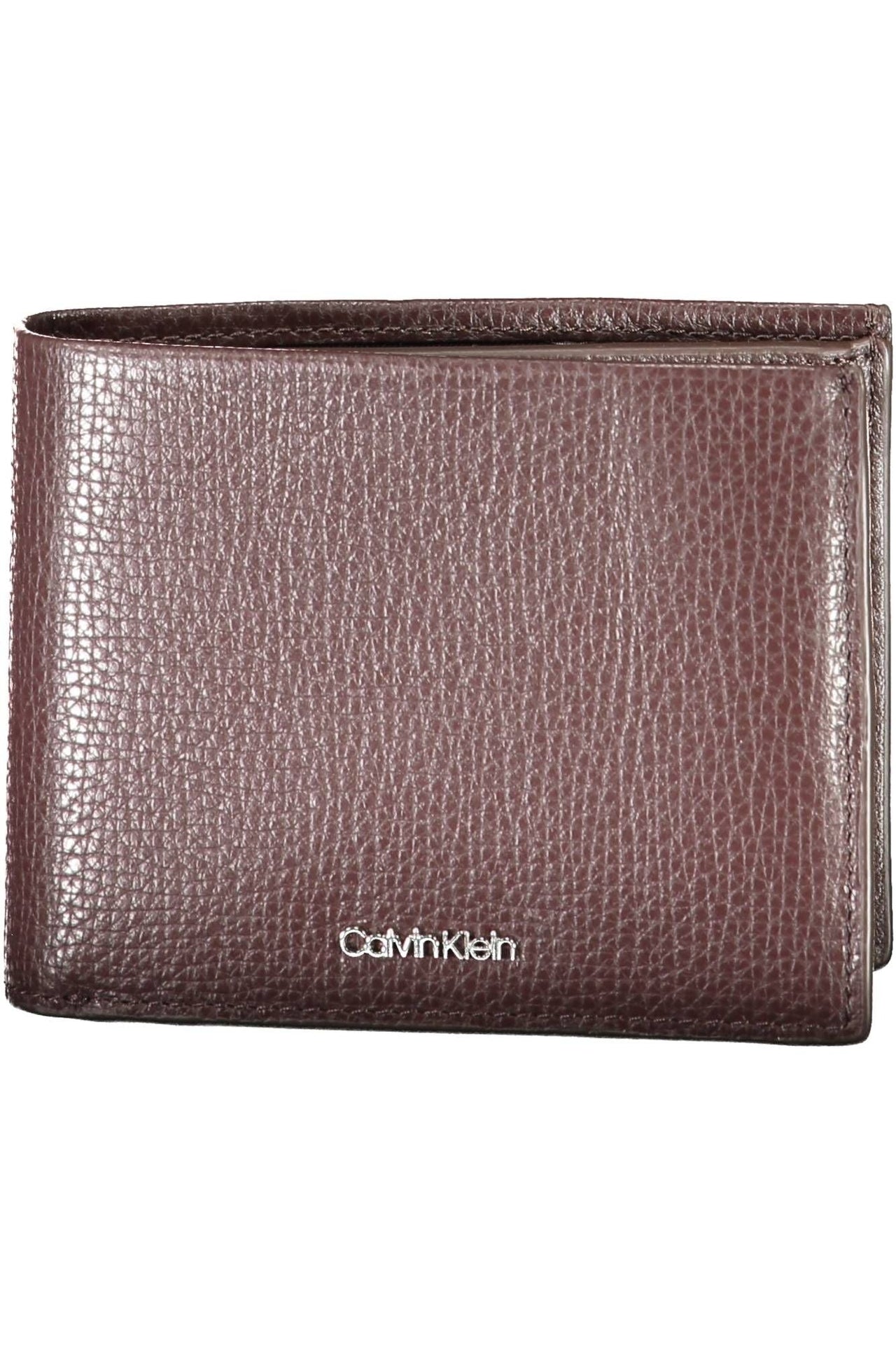 Calvin Klein Brown Leather Men Wallet - Luxour