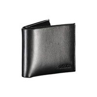 Thumbnail for Luxour, Calvin Klein Elegant Black Leather Dual-Compartment Wallet, 