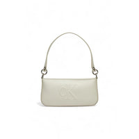 Thumbnail for Calvin Klein Jeans Beige Polyethylene Handbag - Luxour