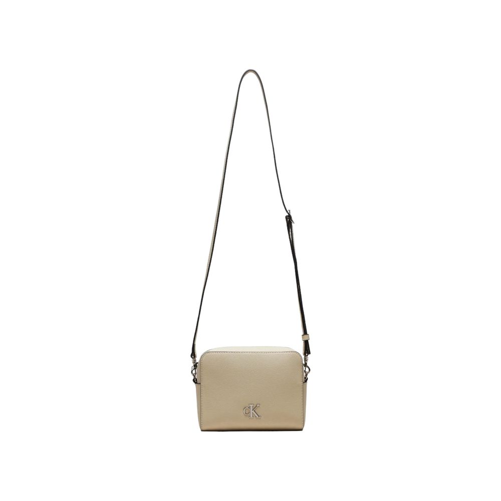 Calvin Klein Jeans Beige Polyethylene Handbag - Luxour